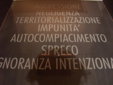 CortoCircuito[ShortCircuit], Garage, Conegliano, Italy. // 2010 // Sins of the New Millennium // Tracy Ann Essoglou
